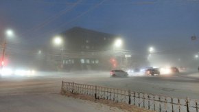 Екстремен студ в Якутск – отчетоха -45°C