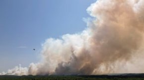 800 хектара изгоряха край Париж, евакуираха 900 дома заради огромен пожар