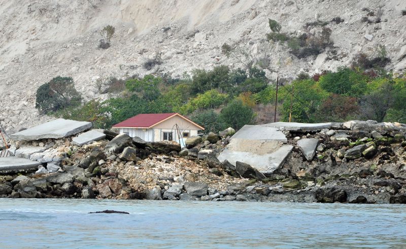 Свлачище в Кранево