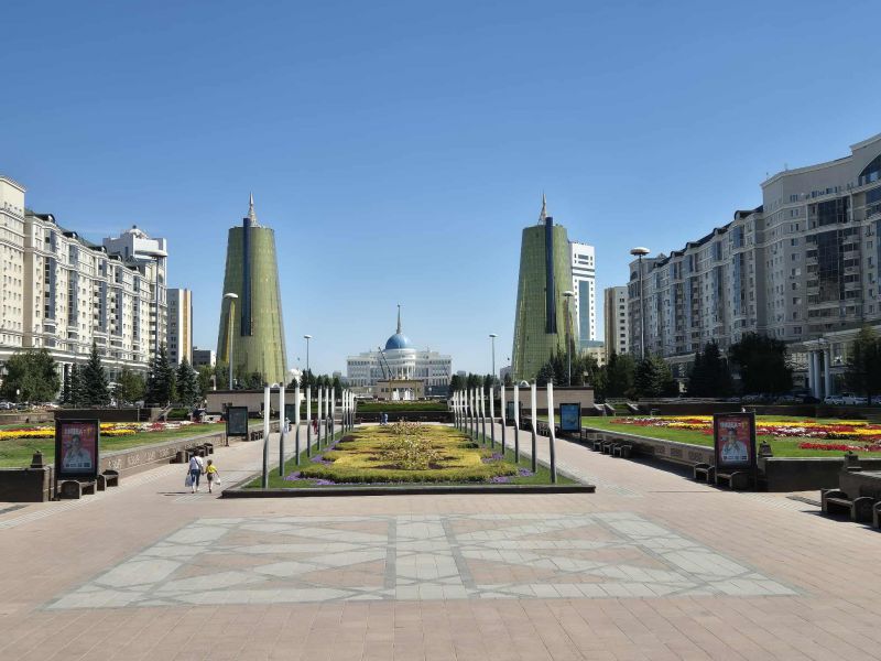 Астана: от парк в парк в град - галерия на съвременната архитектура