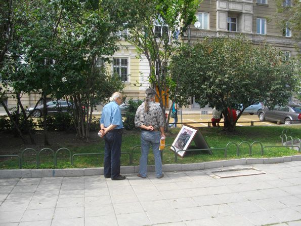 Галерия на открито в Градската градина